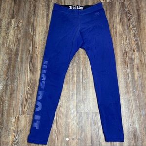 Nike pro blue leggings,stretchy and super soft!